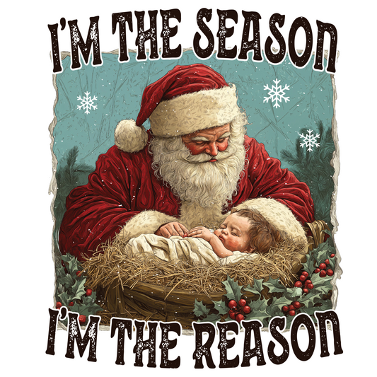 Santa Tis The Season Canvas