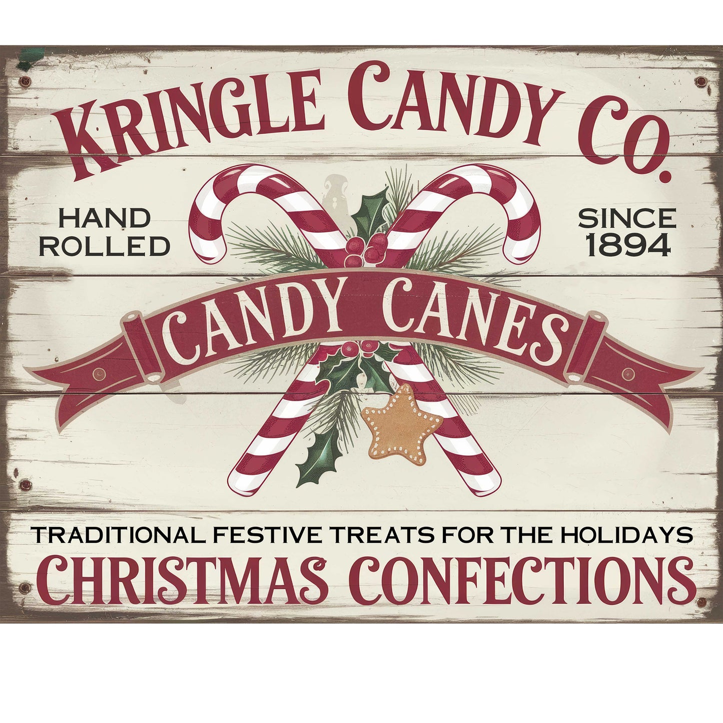 Kringle Candy Co. Canvas