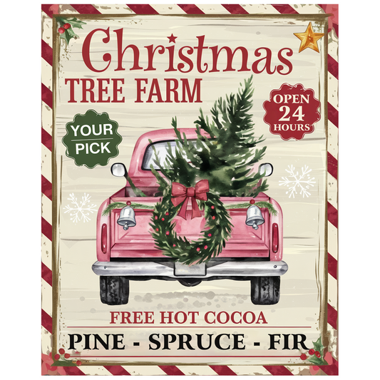 Christmas Tree Farm Canvas